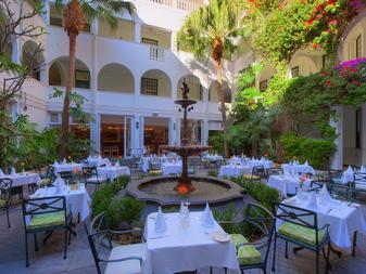 WHAT WE LOVE ABOUT WINCHESTER MANSIONS HOTEL You ll be charmed by the quaint courtyard, which offers a cool and relaxed atmosphere.