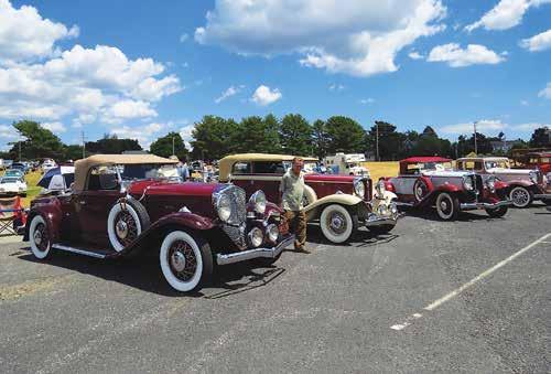 92 Studebakers were judged and 94 vehicles were registered for display.