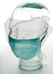 121435 SURGICAL MASKS FLUID RESISTANT ANTI FOG LEVEL 3 CODE: 600005 - Ear loops CODE: 600006 - Ties PK: 50 CTN: 1000 Surgical mask 3 ply latex free with ear
