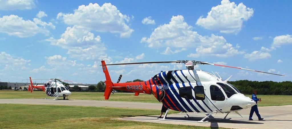 SECOND BELL 429 ENTERS SERVICE ON AUGUST 5, 2016 CareFlite put its second Bell 429 helicopter into service on Friday, August 5 th.
