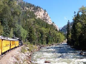 . Silverton is an old mining town in the heart of the San Juan mountains and home to the Durango & Silverton Narrow Gauge Railroad.