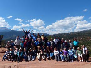 at the base of Pikes Peak.