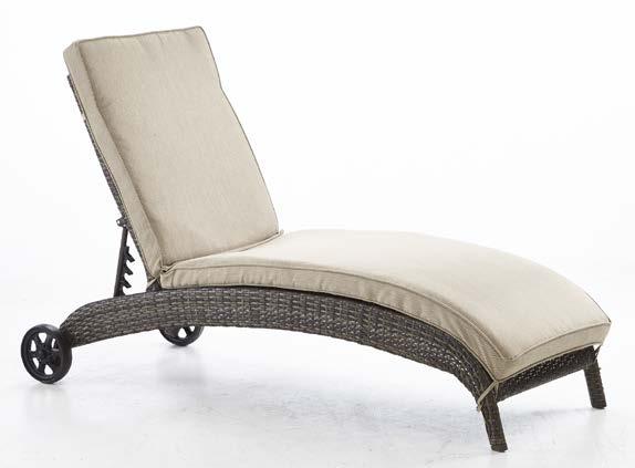 Orion Lounger Beige Lounger Grey 233-15000 80x30x35 233-15001 80x30x35 Resin Wicker Finely crafted with intricately woven wicker for a timeless look that provides lasting comfort and style Gives the