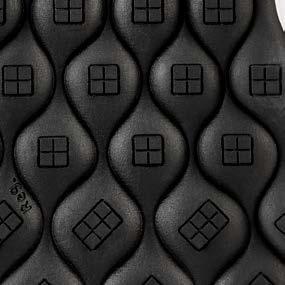 SERIE: SERIES: SIKA BUBBLE Facts about SIKA BUBBLE OUTSOLE: Extra slip resistant and flexible outsole of EVA/rubber.