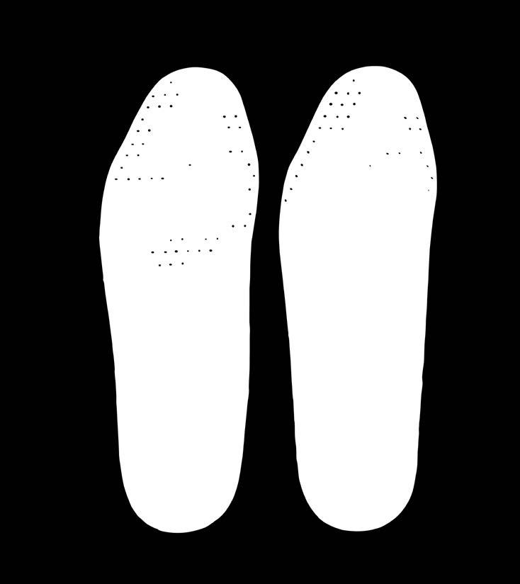 precise foot scanner that in just 15 seconds registers your foot size, arch type