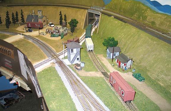 Remember again, the two different railroads tracks do not need to cross to create a junction or interchange. They could just be running close to each other to share a common piece of track, or tracks.