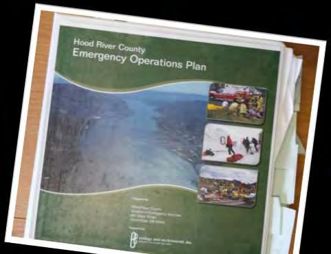 County EOP (Emergency Operations Plan) Matching plan for HR City and City of Cascade Locks.