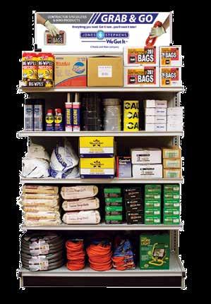 Contractor Specialties and MRO Shelf Solutions (continued) Pre-Planogrammed 4ft. MRO Display ROW 1 ROW 2 ROW 3 ROW 4 ROW 5 Quantity ROW 1 B05050* HEAVY DUTY BIG WIPES, 80 COUNT TUB $25.
