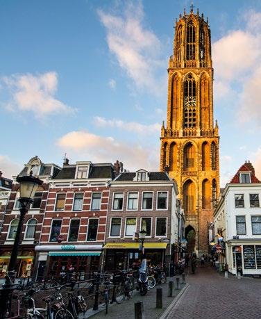 Utrecht Capital city of the province of Utrecht 347,000 With the youngest population of any Dutch city, Utrecht provides a vibrant, creative, and inspiring