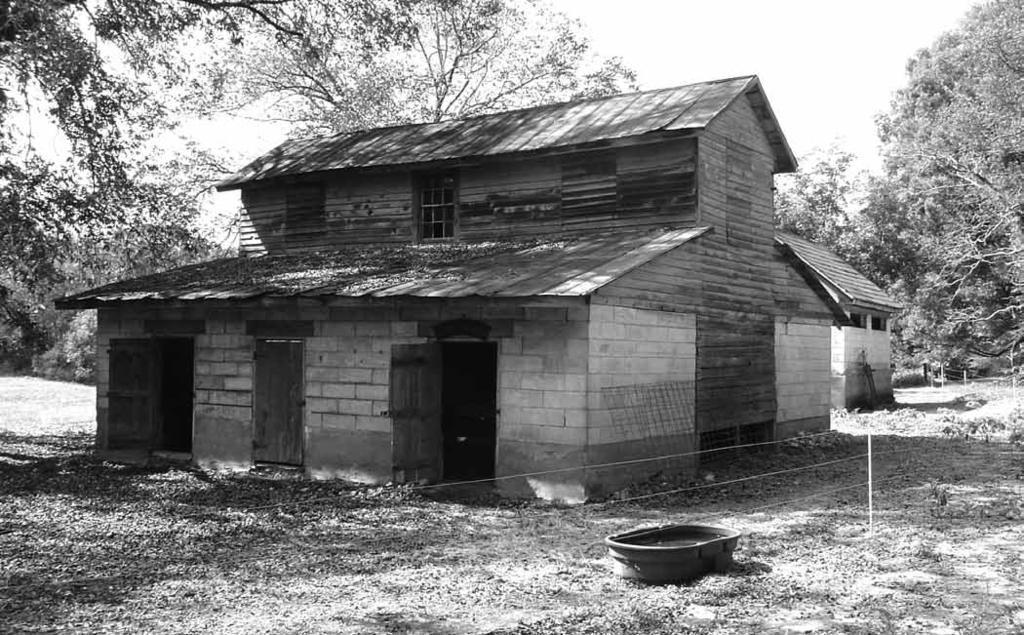 Top photo: Cotton gin built circa 1910 using Miracle Ho Low