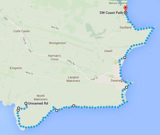DAY 3 - WORTH MATRAVERS TO STUDLAND BAY BRIEF OVERVIEW The final day of The Malcolm Whales Foundation Dorset Walk