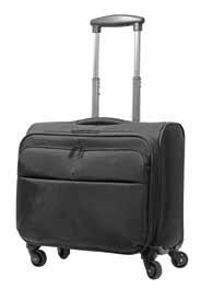 WARWICK 6806 Superior overnight business trolley bag One big main compartment for clothing with an inside padded pocket for 15.