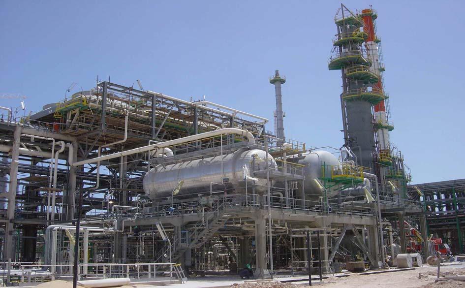 Wafa Coastal Plant Technical Information 3 OIL & LPG TREATMENT TECHNICAL DATA Purpose: produce stabilised oil, commercial propane and butane