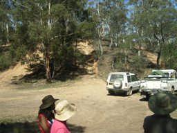 The Landowner offered to set this area aside as an exclusive camping area for the use of the 4wd association which, unlike the