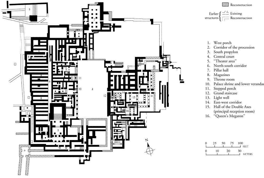 Figure 4-4 Plan of the palace at