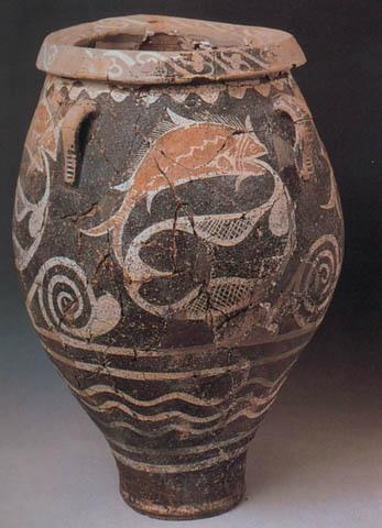 Minoan Culture and Art: Pottery Crete Sea Life on