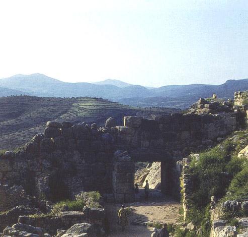 Mycenaean Culture and Art: Mycenae View of the
