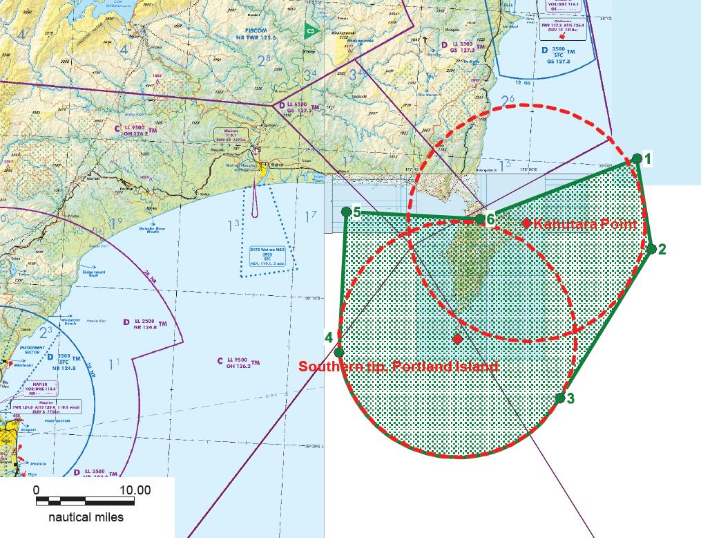 NZA434, Bay Area, 9500 ft FL600. To simplify management of the restricted area, it is proposed to classify the airspace as uncontrolled Class G airspace, when it is active.