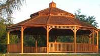 A gazebo is also available for use by reservation or on a first come, first serve daily basis. The reservation schedule for the play fields is available on the Township website.