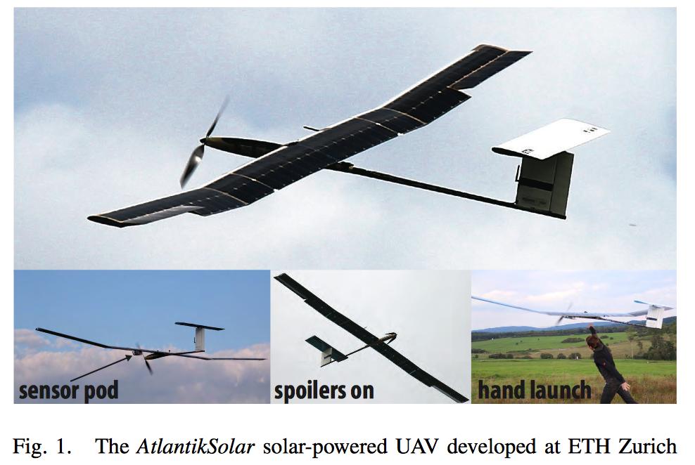 ) Combine solar and wind energy harvesting enable extended endurance