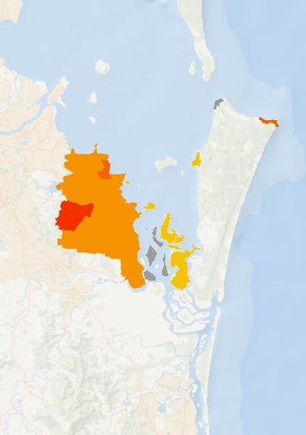 REDLAND MEDIAN HOUSE PRICE MAP 2016* LEGEND DATA NOT AVAILABLE < $400,000 $400,000 - $600,000 $600,000 - $800,000 $800,000 - $1,000,000 > $1,000,000 MOST EXPENSIVE SUBURBS House Sheldon $807,500 3.