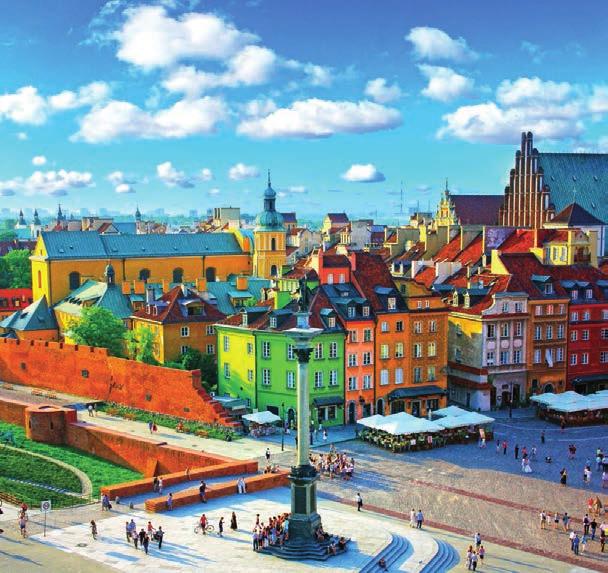 Discovering Poland SAVE UP TO 50 PER PERSON Terms and conditions apply Warsaw Day 1: Home - Warsaw, Poland Our door to door airport transfer service takes you from your home to your UK departure