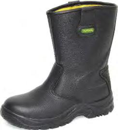 Lined rigger boots are tough on the outside, soft and warm on the inside, they have been manufactured to provide comfort and safety when worn all day, in the most challenging weather conditions you