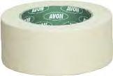 GROUP 980 masking TAPES Masking Tape Auto Grade High grade. Easily removed. Suitable for spray or paint masking and temperatures up to 150 F/80 C. General-Purpose Suitable for walls and glass.