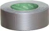40 Black -3260K 56.70 75mm x 50m Silver -3070K 68.60 Black -3280K 68.60 Repair Tape ideal for indoor and outdoor use and is ideal for repairs on most surfaces.