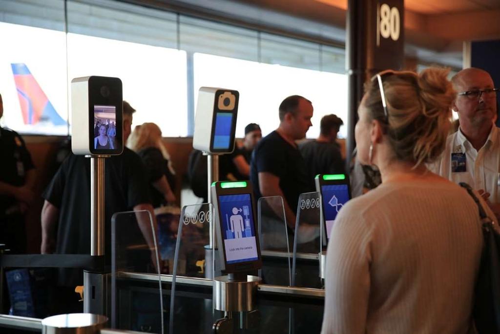 Biometric selfboarding gates at Orlando Airport Image 1 Trial results: the initial findings The trials conducted so far have provided positive results: 1 Use of the TVS system enables the aircraft to