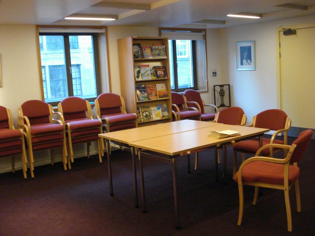 George Mackay Brown Library / Traditional Arts Hive Both of these spaces are suitable for seminars, workshops, meetings and small performances for up to 35 people.