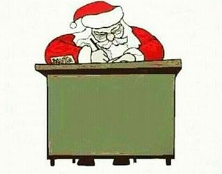Dear Santa, Please send me as good residents as last year!