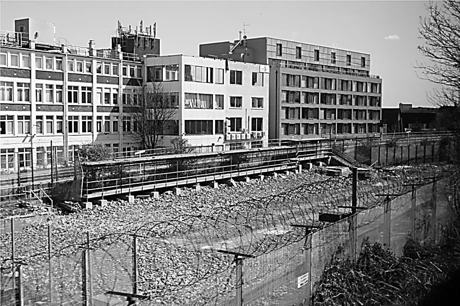 Above: (Right) The long disused section between Deptford Road Junction and the Southern main line seen when the Up line remained in use for goods and excursion trains Photos: Brian Hardy (Left) and