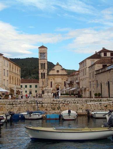 Avoid in strong westerly winds Some anchoring half a mile away HVAR TOWN - HVAR ISLAND Hvar town has a long history of trade and culture in the Adriatic, today it is one of Croatia s most popular