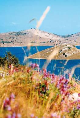 Avoid in northerly winds KORNATI ISLANDS The Kornati National Park is a group of 89 remote and barren islands.