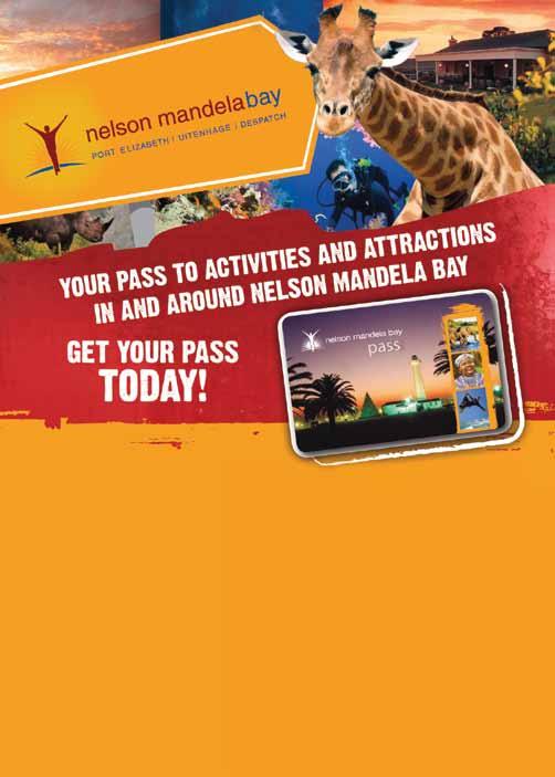 Nelson Mandela Bay Tourism Pass Nelson Mandela Bay Tourism is celebrating the Rugby Sevens weekend with an incredible Nelson Mandela Bay Pass smartcard access