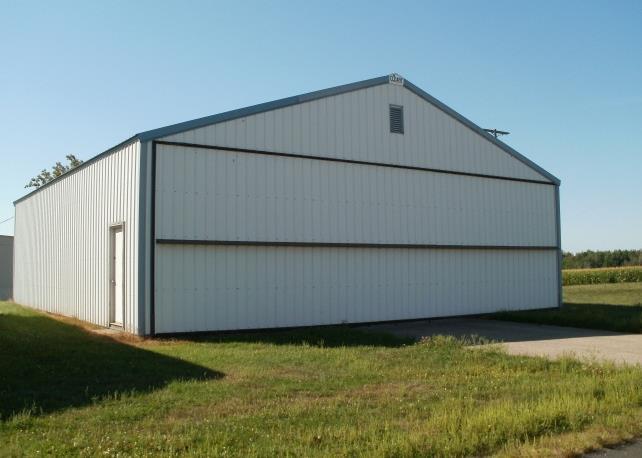 E. Hangar #9 Private Hangar (map number 2) Used for storage of