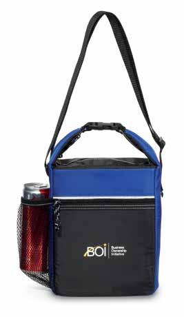 98 Fold bag to convert from single compartment to two separate compartments 9535 2 Spirit Lunch Cooler Size: 7L 9.25H 3.