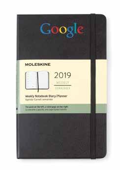 and elastic strap closure / Ruled format / Acid-free paper / Expandable inner pocket / 240 pages (120 sheets) / FSC Certified / Notebooks come packaged with a