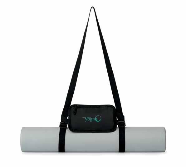 Asana Yoga Mat with Bag Size: Pouch: 8L 4.5H.