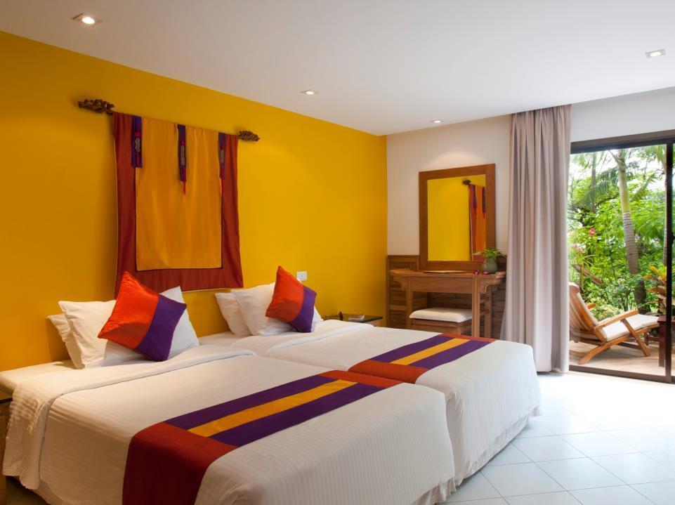 Superior Rooms 210 Superior Rooms Comfortable and elegant rooms located in twostorey bungalows that overlook the