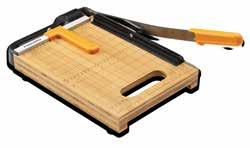TRIMMERS Bamboo Guillotines Bamboo is denser and harder than most hardwoods, ensuring long lasting durability.