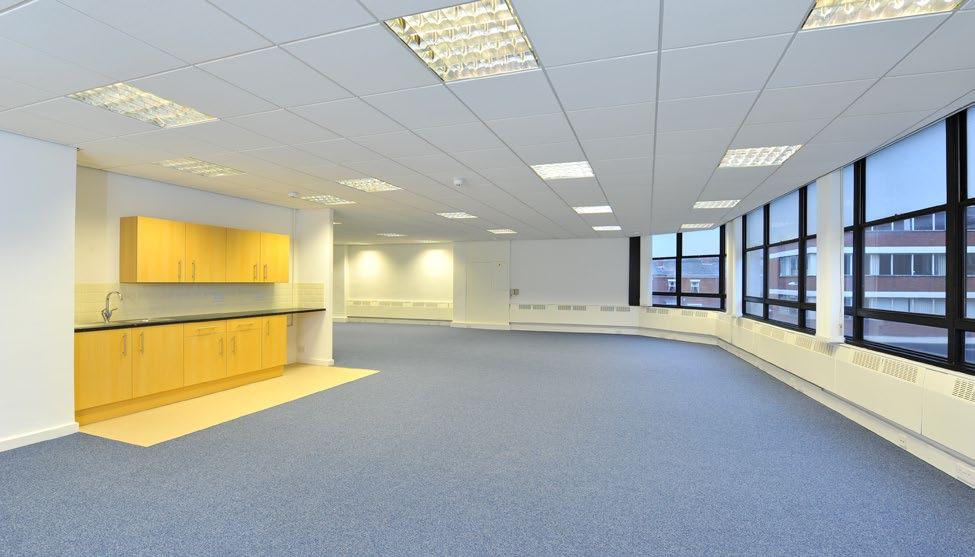 The building benefits from the following: Quality open plan offices Suspended ceilings incorporating Cat II