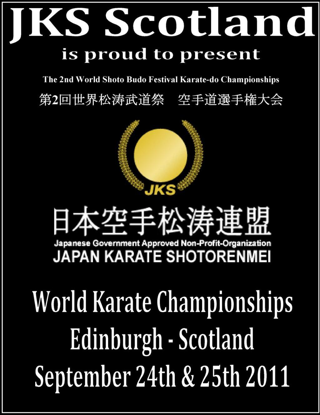 Under the auspices of (NPO) Japan Karate Shoto