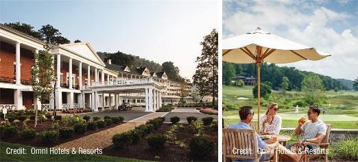 the resort s distinctive restaurants. (B, D) Day 3: Sunday, August 19, 2018 Bedford Springs Begin your day with a historic tour of the Bedford Springs Resort.