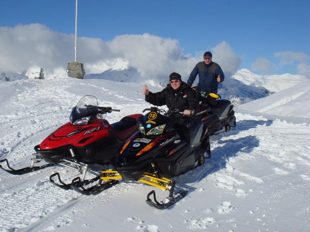 Snowmobiling Madesimo Unique in the Alps and exclusively at HB-Adventure