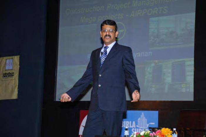 Concrete Day Lecture on Construction Management of Mega Projects- Airports by
