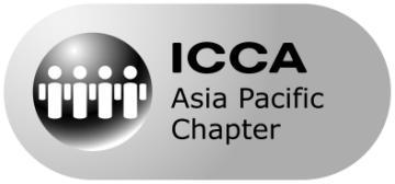 Minutes of ICCA Asia Pacific Chapter Meeting 1.2011 Monday, 23 May 2011 Logos & Genius at Messe Frankfurt, Germany ICCA Asia Pacific Chapter Executive Committee: 1.
