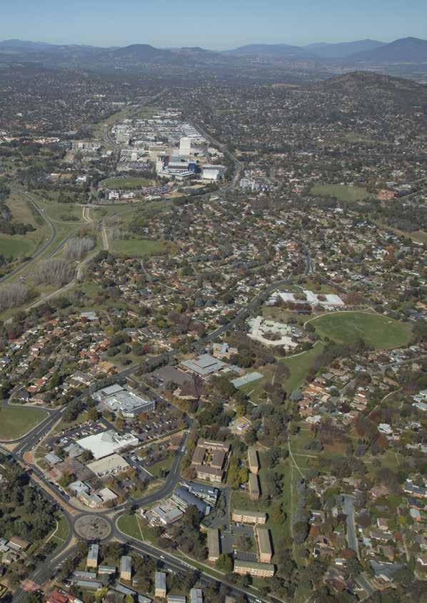 Aerial view of Curtin group centre,
