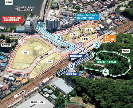 4F: Commercial facilities 5F: Licensed daycare center 3F - 12F: Business hotel Development of Keikyu Kawasaki Station Area Wing Kawasaki,